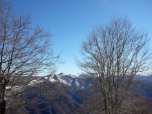Panoramica dalle Vedute di Monte Autore Gennaio 2011