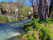 Il fiume Aniene nei pressi del Ponte di San Francesco