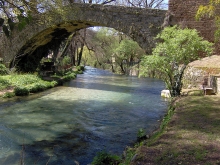 Il fiume Aniene nei pressi del Ponte di San Francesco