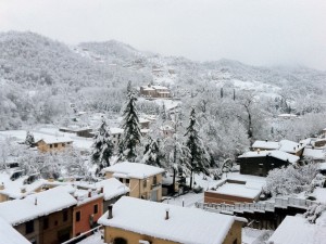 nevicata a Subiaco del 04-02-2012