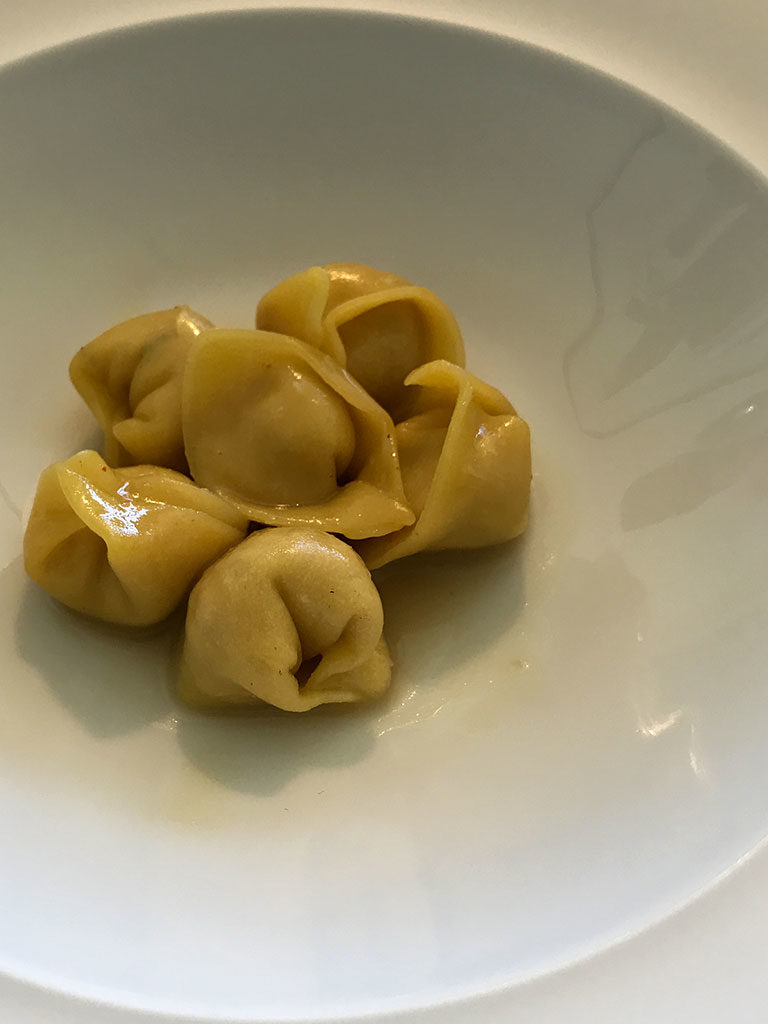 Tortelli con pollo